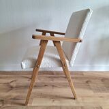 Straight armchair