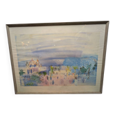 Framed illustration