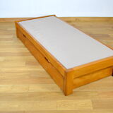 Pierre Chapo bed in elm 1970-1980