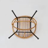 Mid-century rattan children’s lounge chair, the Netherlands 1960s