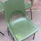 Vintage metal & plastic design chairs 1960 grosfillex