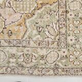 Cream & Beige Antique Turkish Rug 163x267Cm SK 21968
