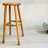 VINTAGE Solid Wood High STOOL