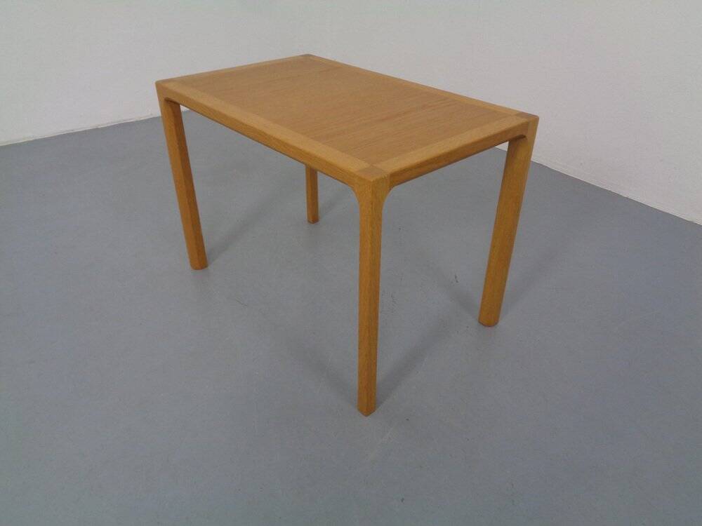 Danish Oak Side Table, 1960s