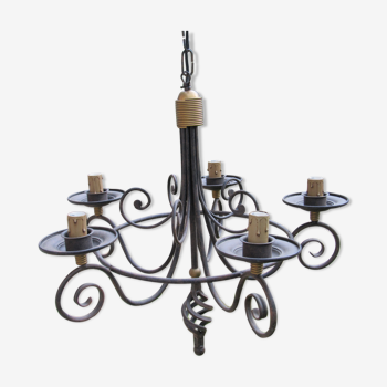 Wrought iron suspension