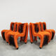 Funky seat belt dining chairs Phillips collection