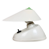 Vintage White Bakelite Table Lamp, 1950s