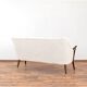 Mid-Century Norwegian Teak & Boucle Sofa, 1960s.