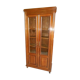 Bibliotheque 2 portes en noyer de 1900