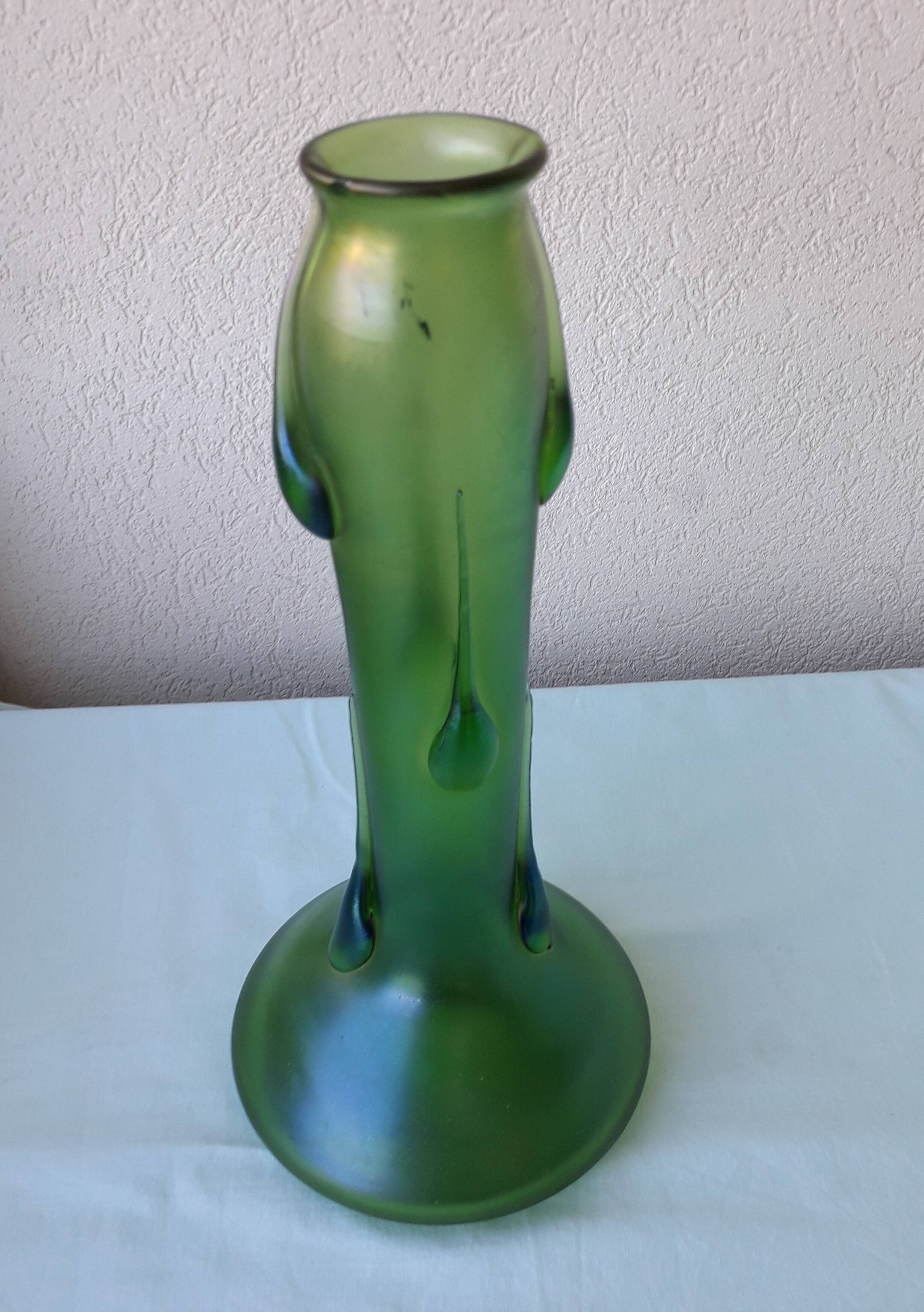 Loetz glass vase