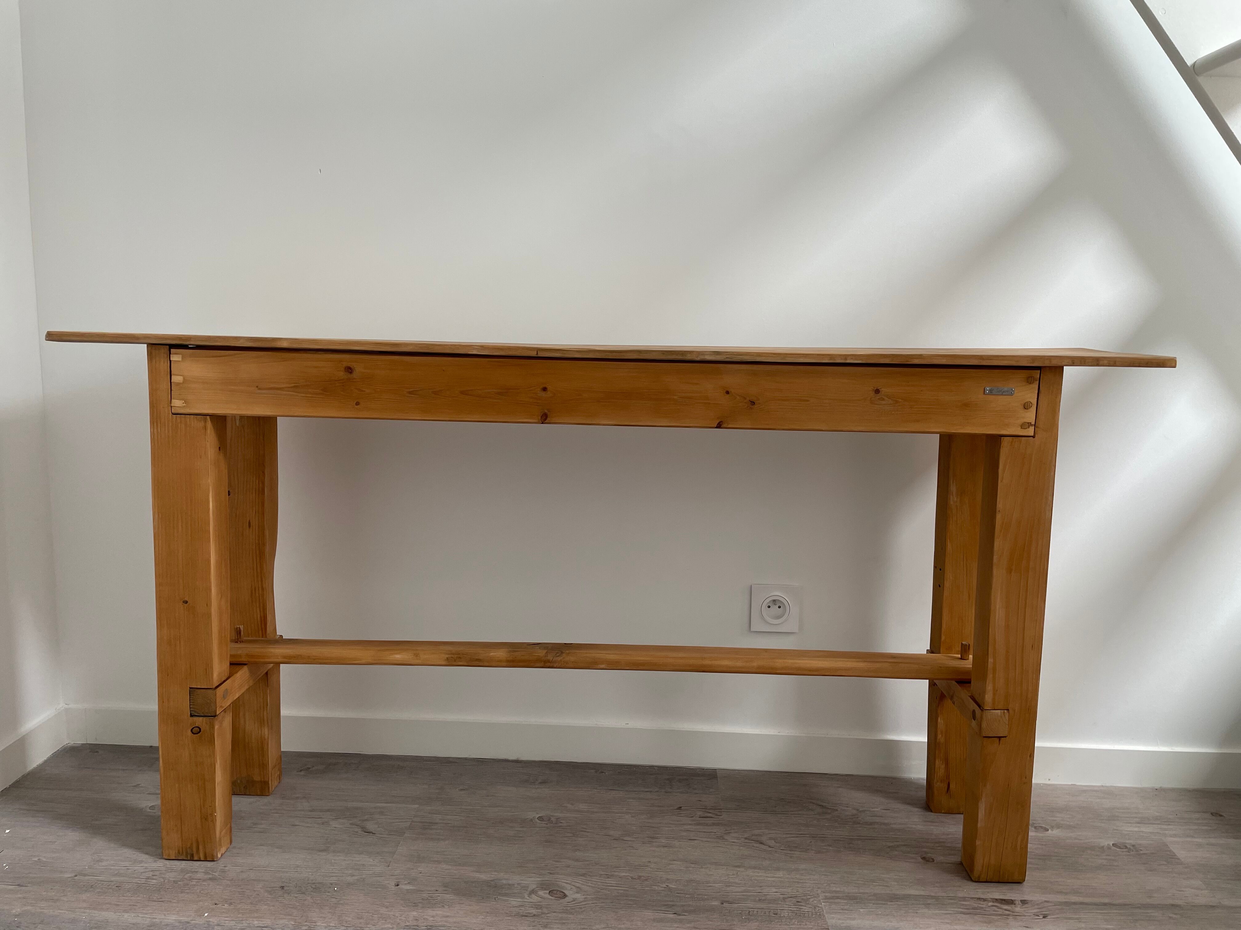 Wooden console