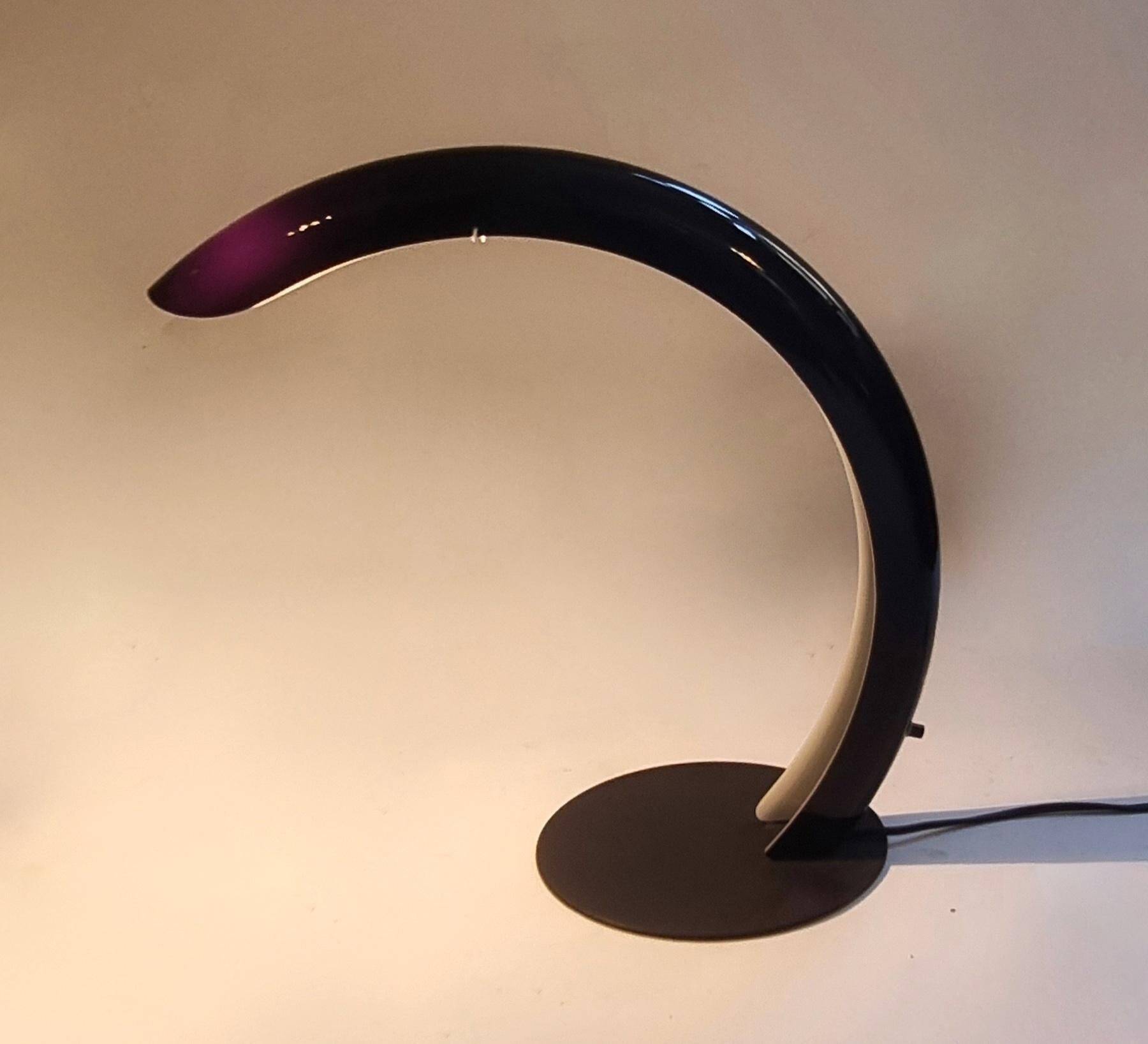 Lampe de Table Sculpturale en Verre de Murano Mid-Century par AV Mazzega