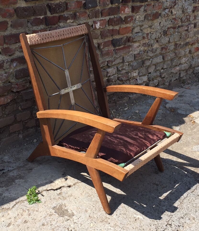 Free-Span armchair FS 116 France 1952