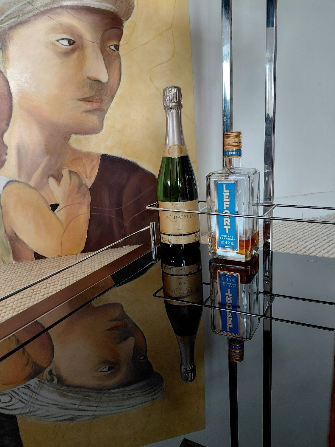 "Z-Shape" vintage 70s dessert table, Italian design: a real favourite.