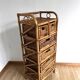 Rattan chest of drawers