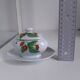 MUSTARD POT PORCELAIN FROM PARIS decor Wild Fruits