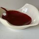 Ceramic empty pocket bowl signed Lude France 1960s