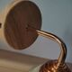 Clichy Art Deco glass wall lamp