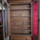 Bookcase, glass-fronted dresser