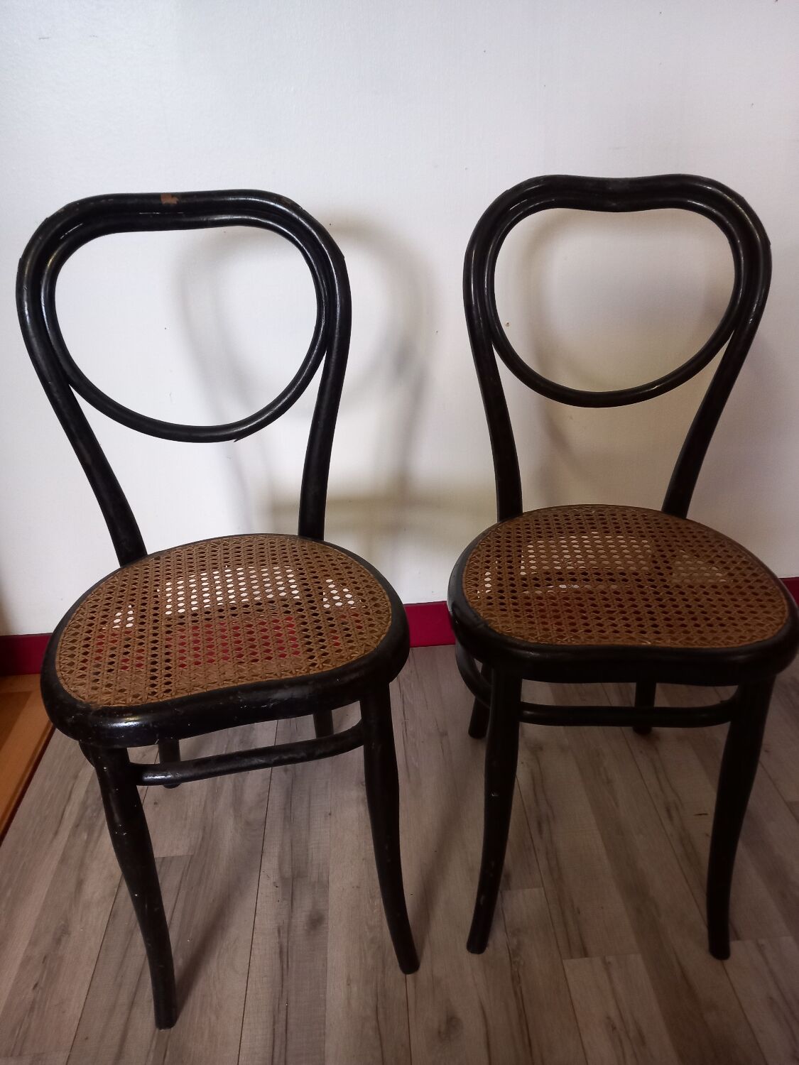 Pair of Thonet chairs