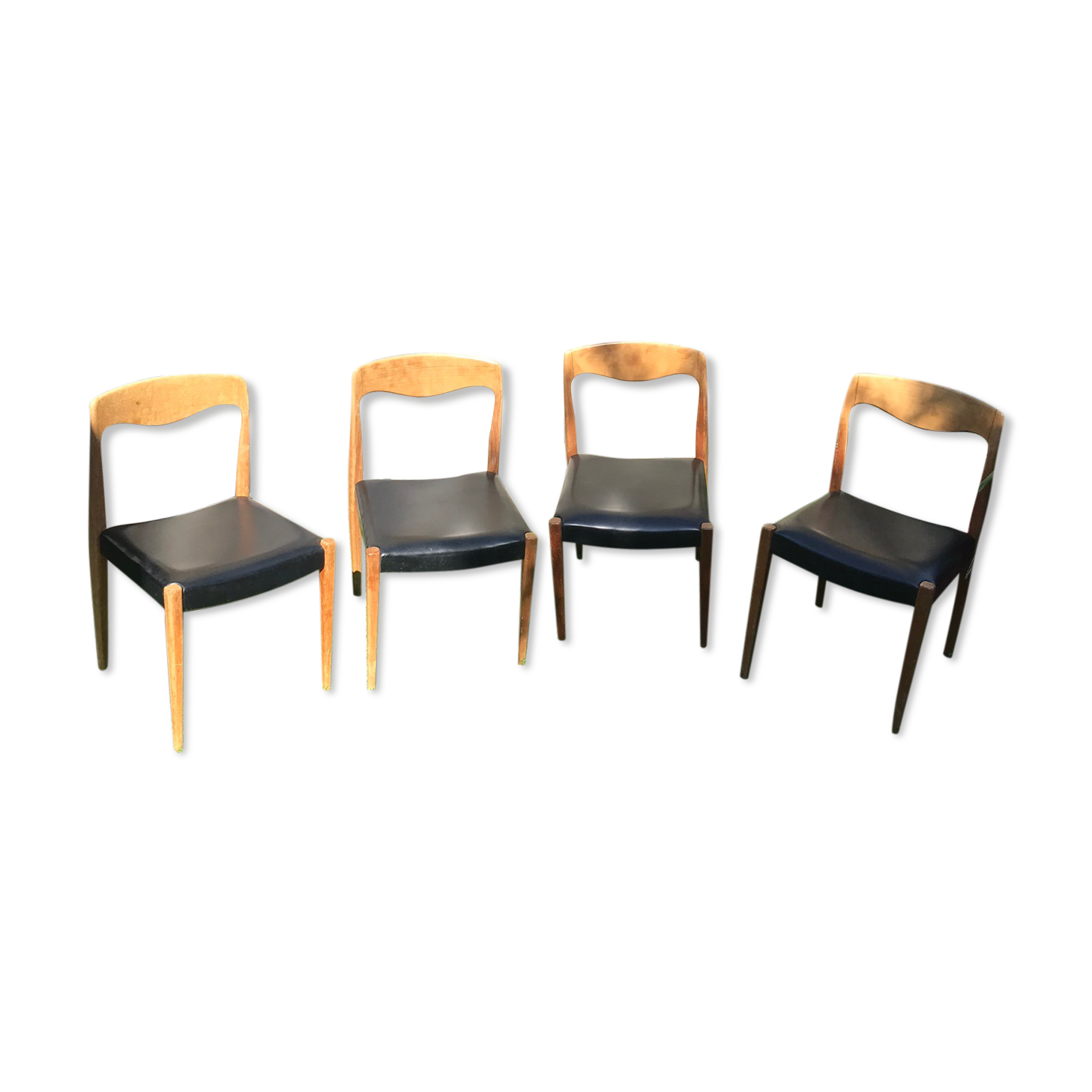 4 Otto Moller style chairs