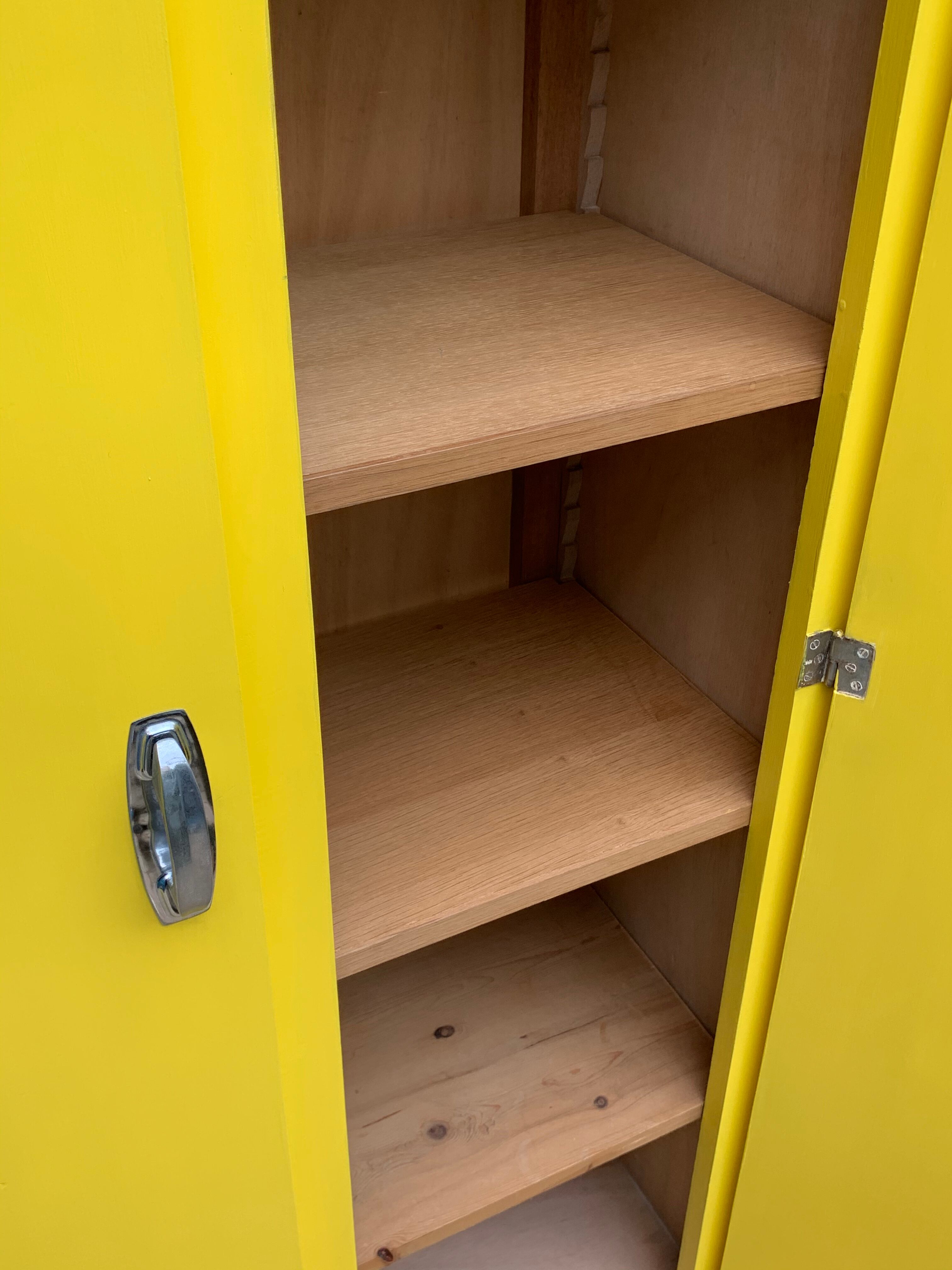 Yellow Parisian wardrobe