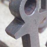 Pair of navy ink chenet 1960