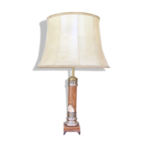 Lampe vintage en marbre