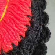 Crochet cushion cover 35x35