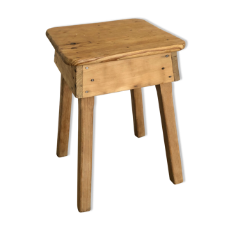 Old wooden stool