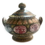 Vintage Kéraluc ceramic tureen, signed Helguen
