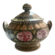 Vintage Kéraluc ceramic tureen, signed Helguen