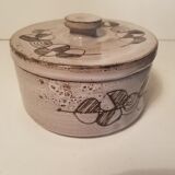 Ceramic bowl and sugar bowl La Tournerie Bons Haute-Savoie