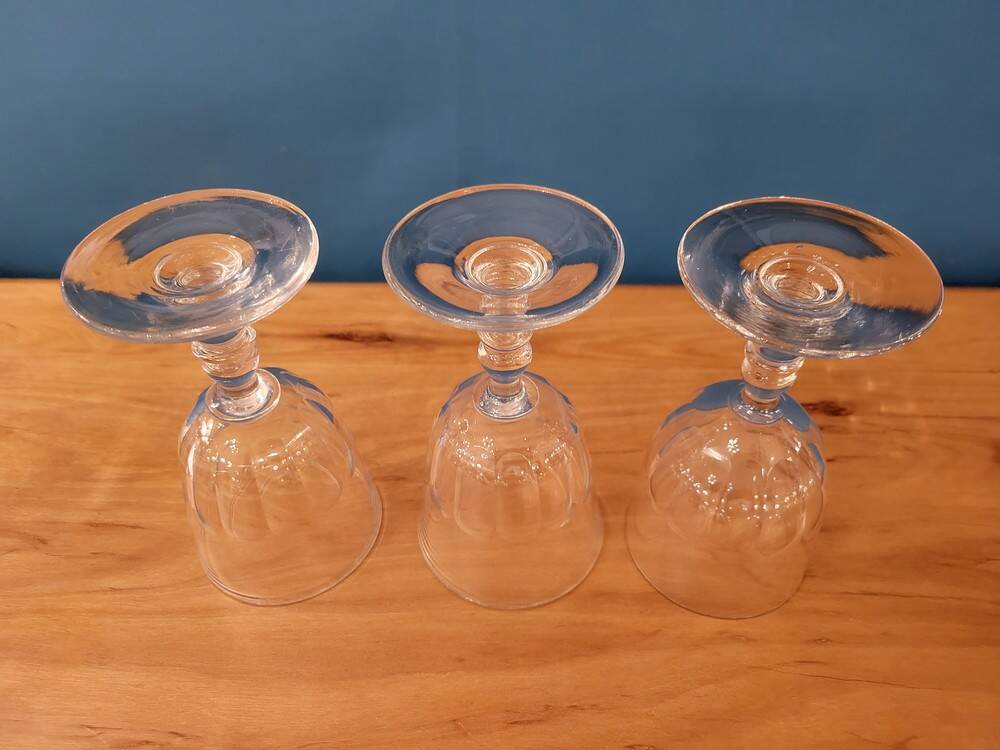 12 verres à vin en cristal Clermont