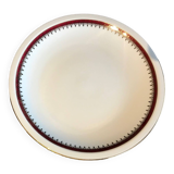 Set of 10 Berry High Porcelain dessert plates