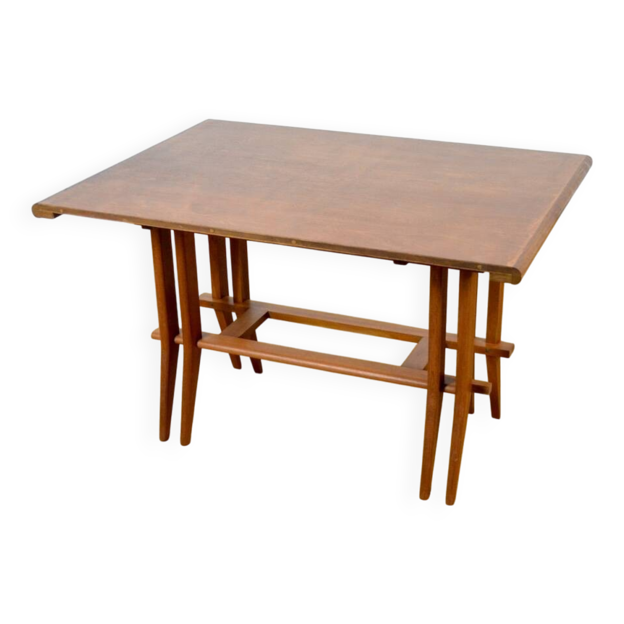 Table de Repas Pieds Compas Vintage 1960