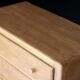 Small art deco chest of drawers in natural wood