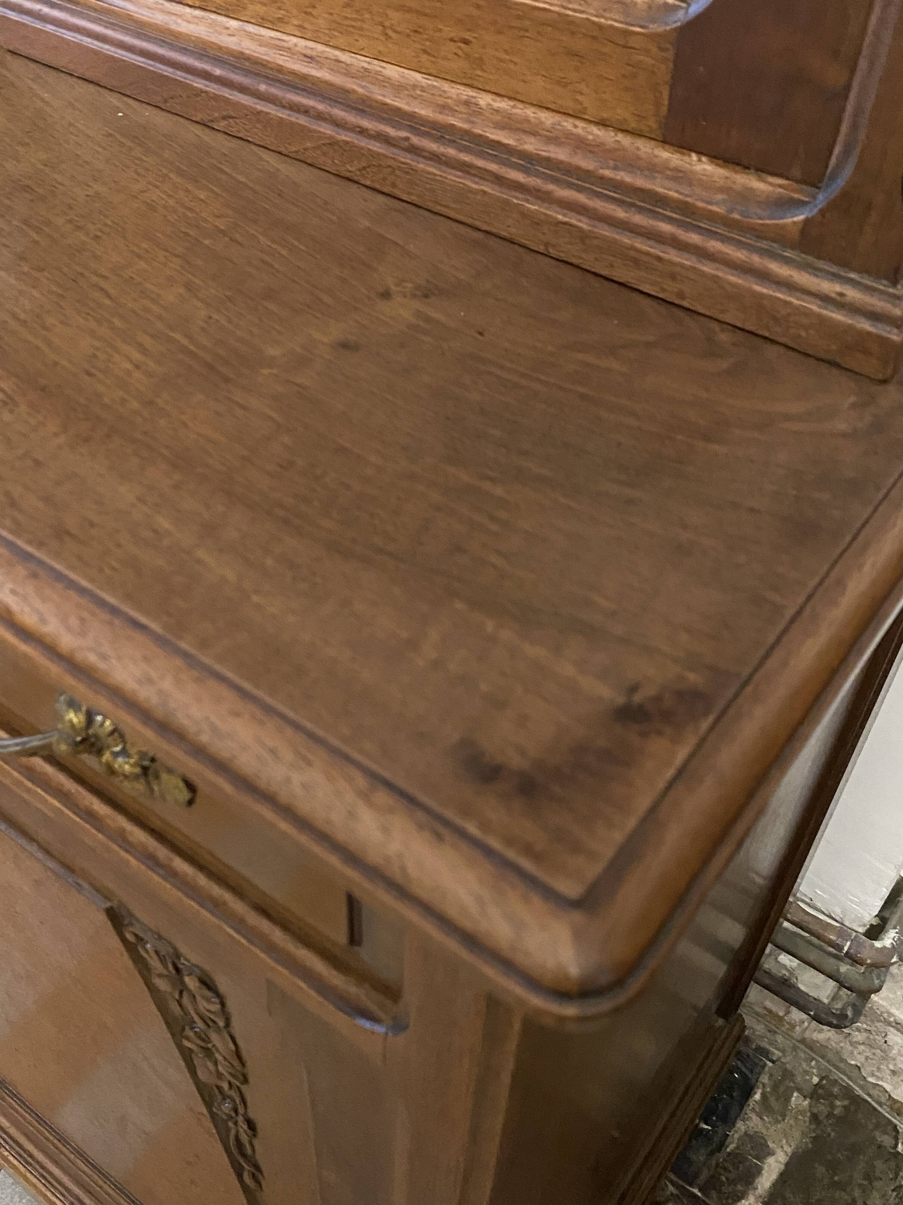 Mahogany china cabinet