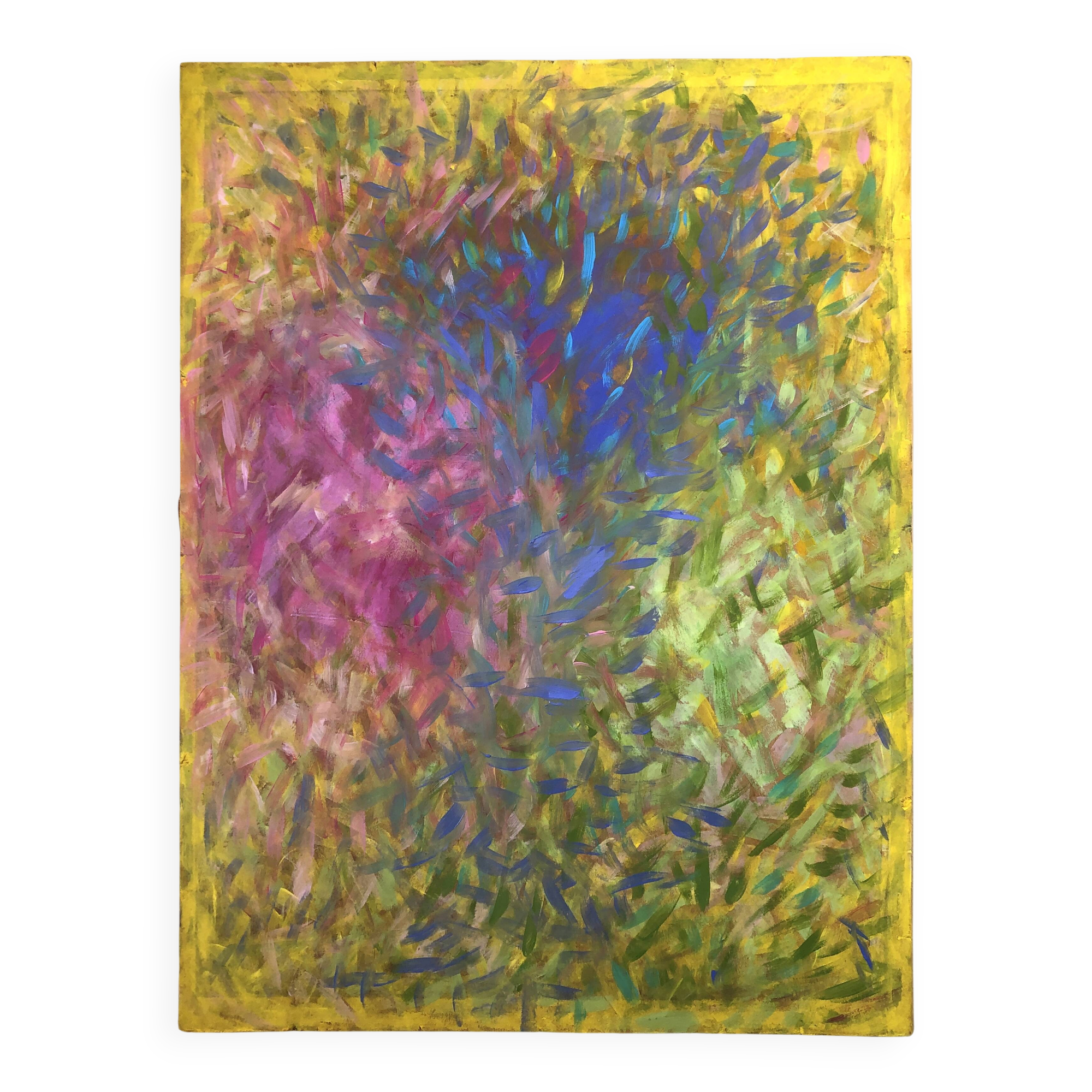 Abstract oil painting