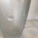 Vase with polka dots, Italy, round with relief.