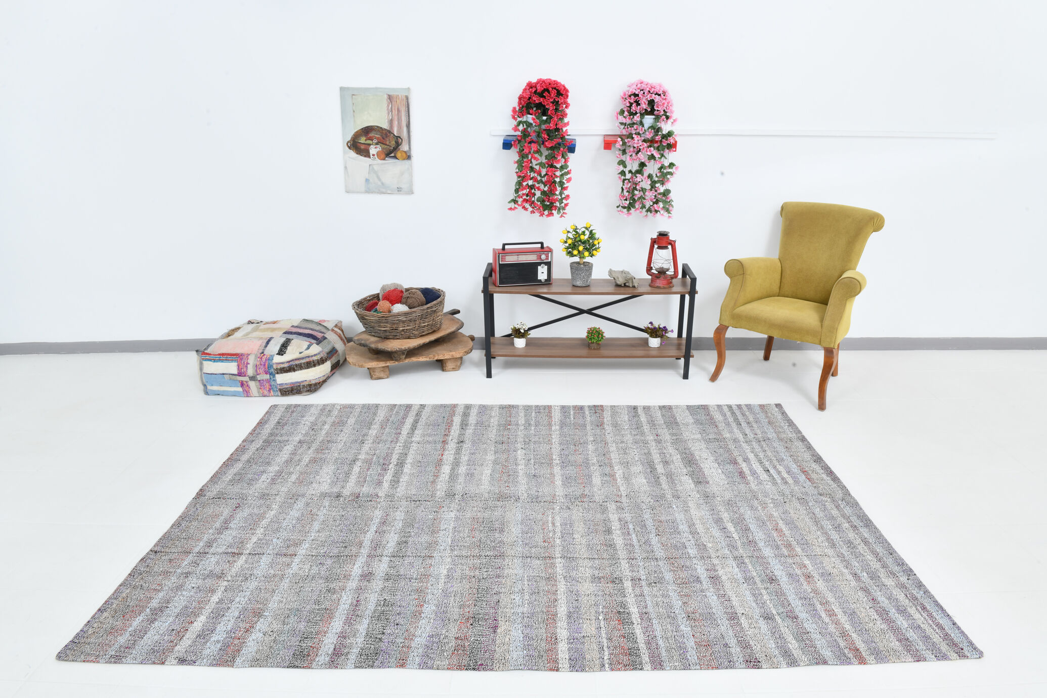 Tapis multicolore multicolore 186x268Cm