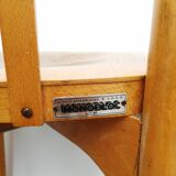 Pair of luterma monobloc bistro chairs