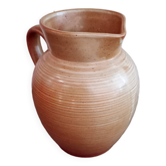 Stoneware pitcher