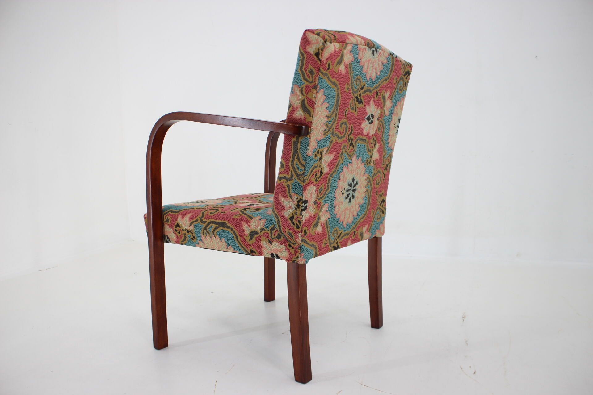 1930s Bentwood Beech Armchair ,Czechoslovakia