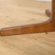 Mid-Century Teak Round Extending Dining Table, Denmark, 1960s