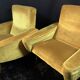 Pair of designer armchairs 1955-1960 by Louis Paolozzi for Zol Brandt Steiner