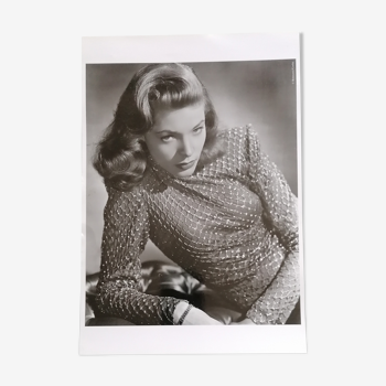 Photographie Lauren Bacall Hettmann et Corbis