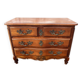 Beautiful Louis XV style crossbow chest of drawers