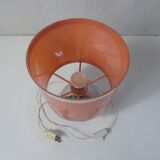 Vintage pink and silver lamp