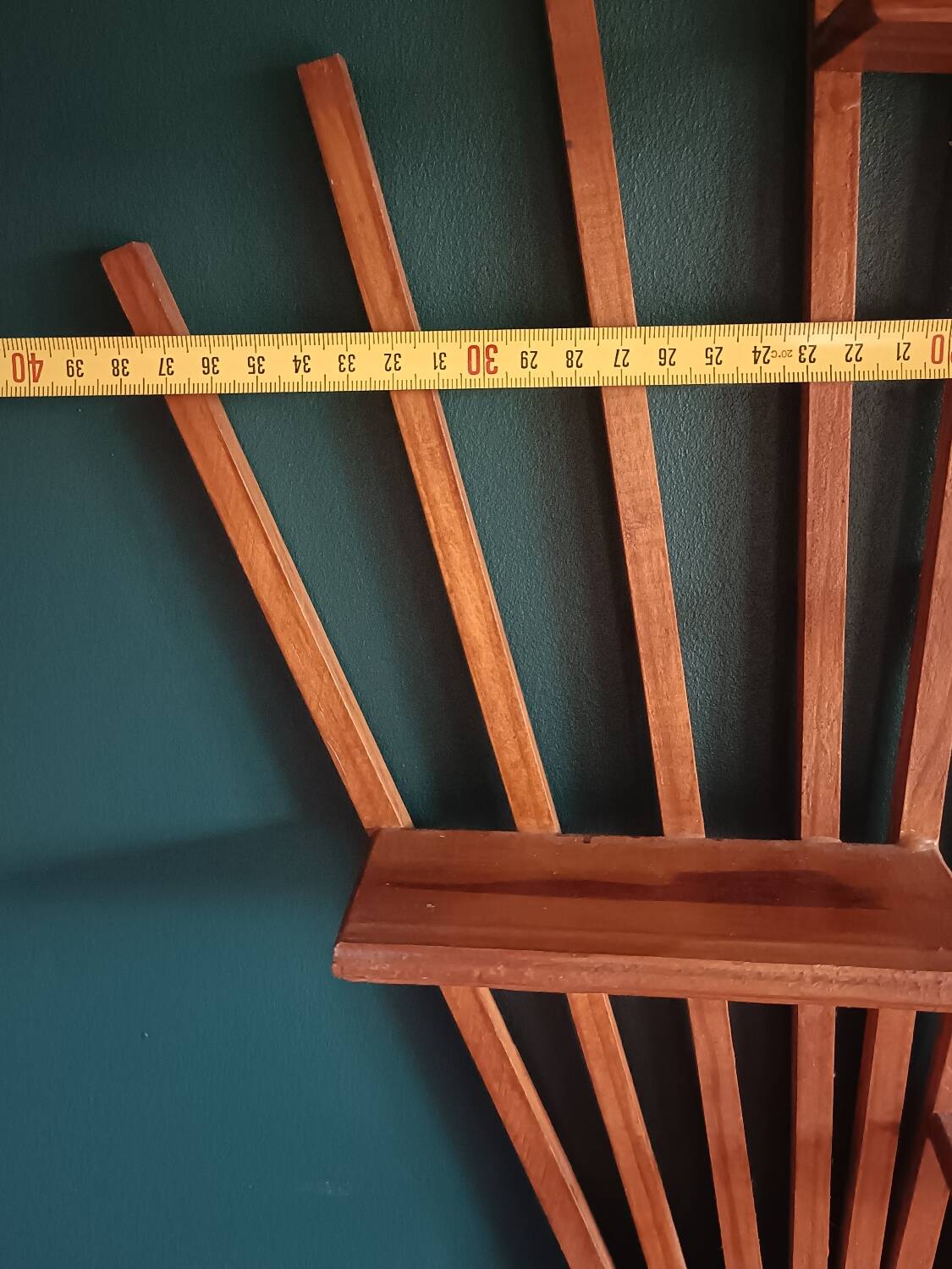 Small vintage fan shelf